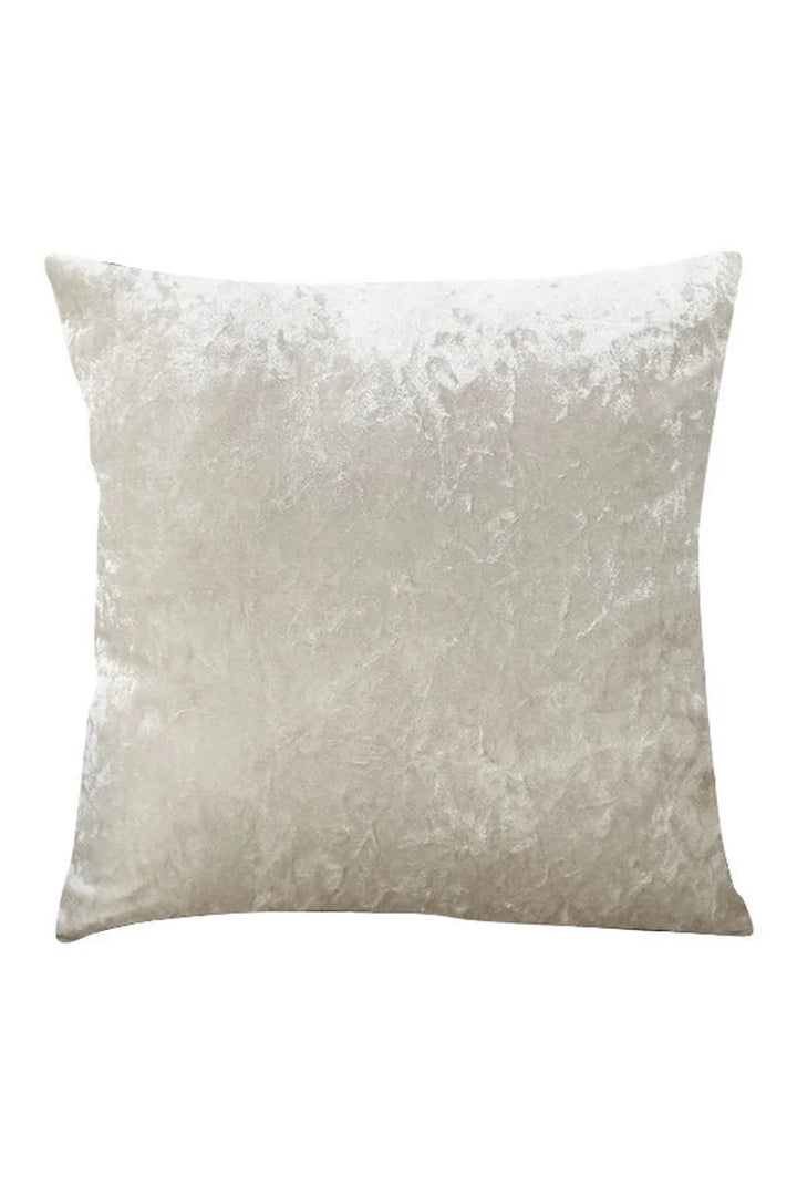 Beige Velvet Cushion Cover | Bowlift