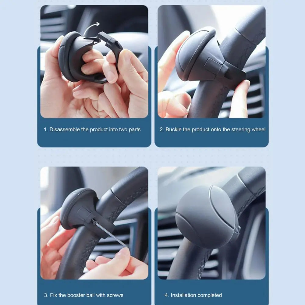 BowLift | Easy Turn Metal Clip Steering Wheel Handle Booster
