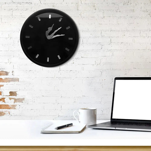 BowLift | Dancing Ballerina Artsy Modern Wall Clock
