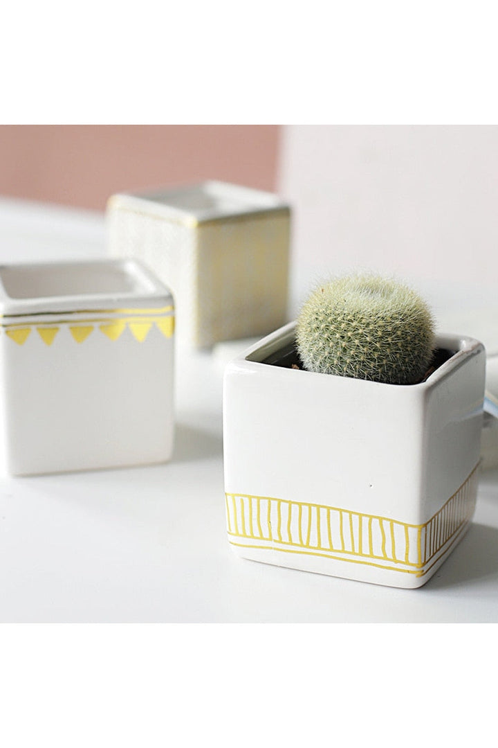 ceramic artistic flower pot | Bowlift