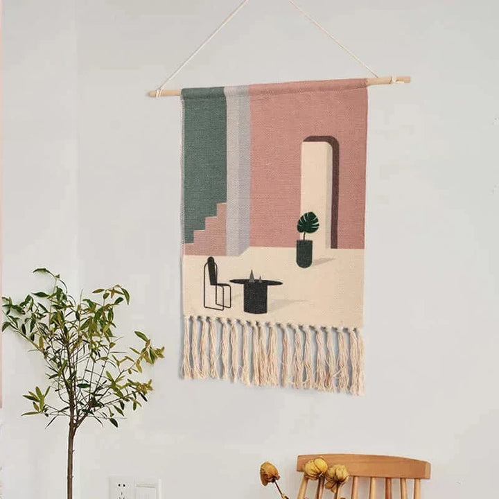 BowLift | Macrame Hanging Cotton Rug