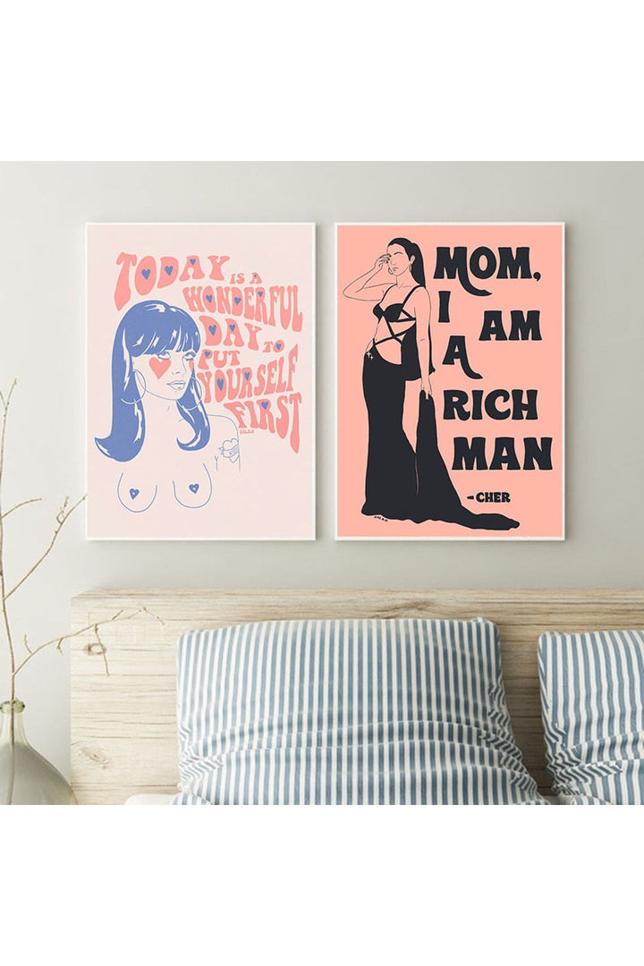 Feminist Canvas Poster | Bowlift