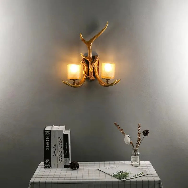BowLift | Deer Antler Wall Lamp