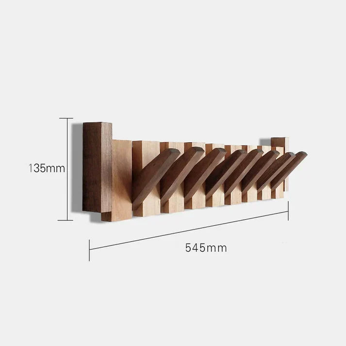 BowLift | Wooden Coat Rack For The Hall - HarmonyHook