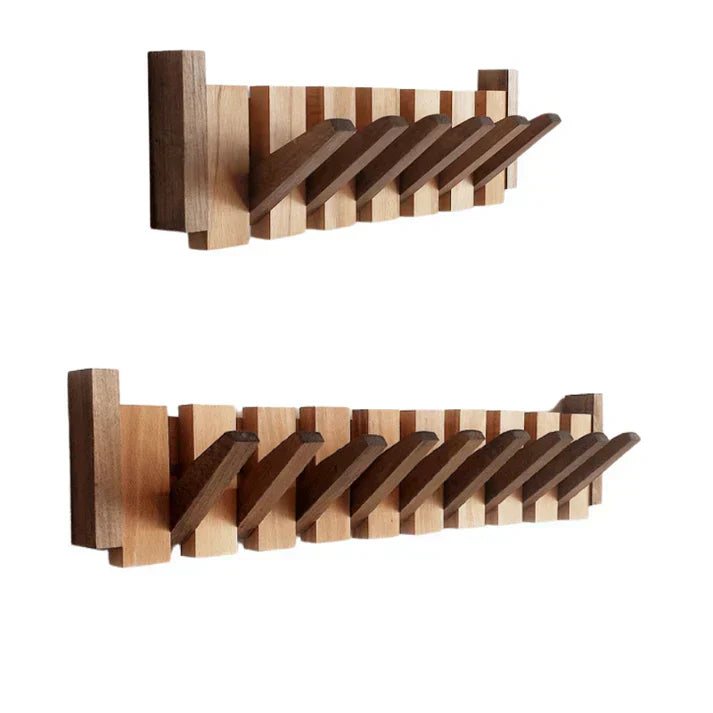 BowLift | Wooden Coat Rack For The Hall - HarmonyHook