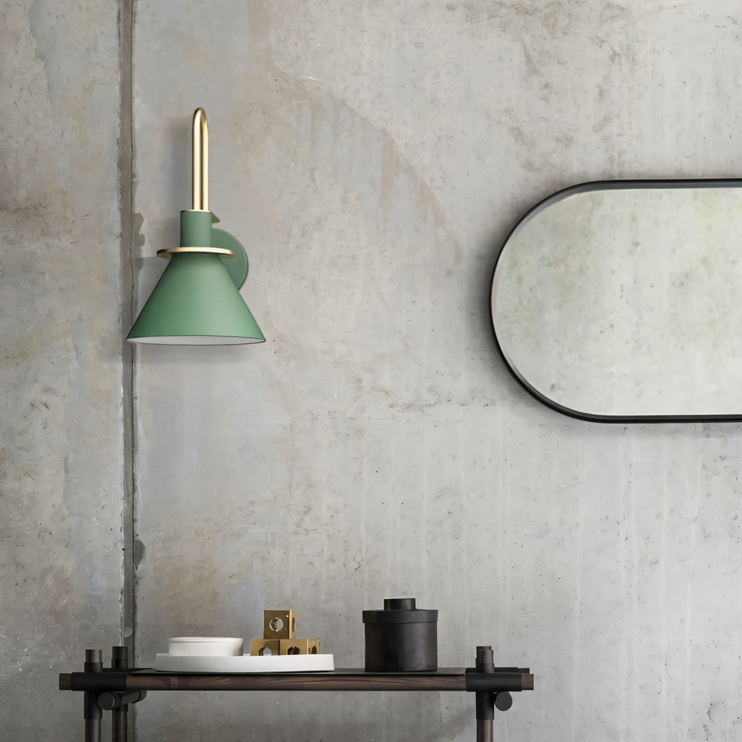 BowLift | Postmodern LED Wall Lamp with Trumpet Shaped Design