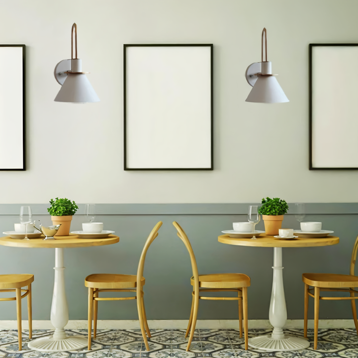 BowLift | Postmodern LED Wall Lamp with Trumpet Shaped Design