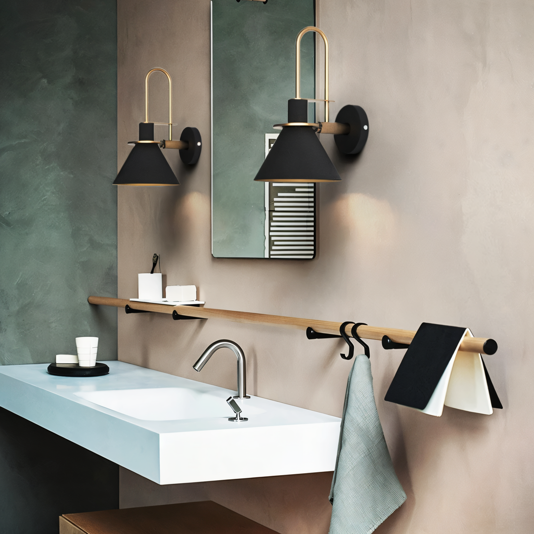 BowLift | Postmodern LED Wall Lamp with Trumpet Shaped Design