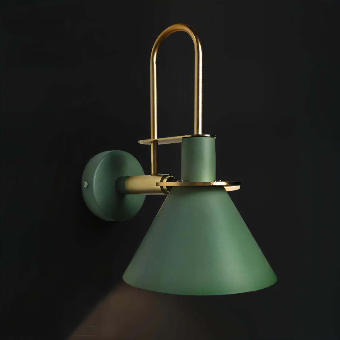 BowLift | Postmodern LED Wall Lamp with Trumpet Shaped Design