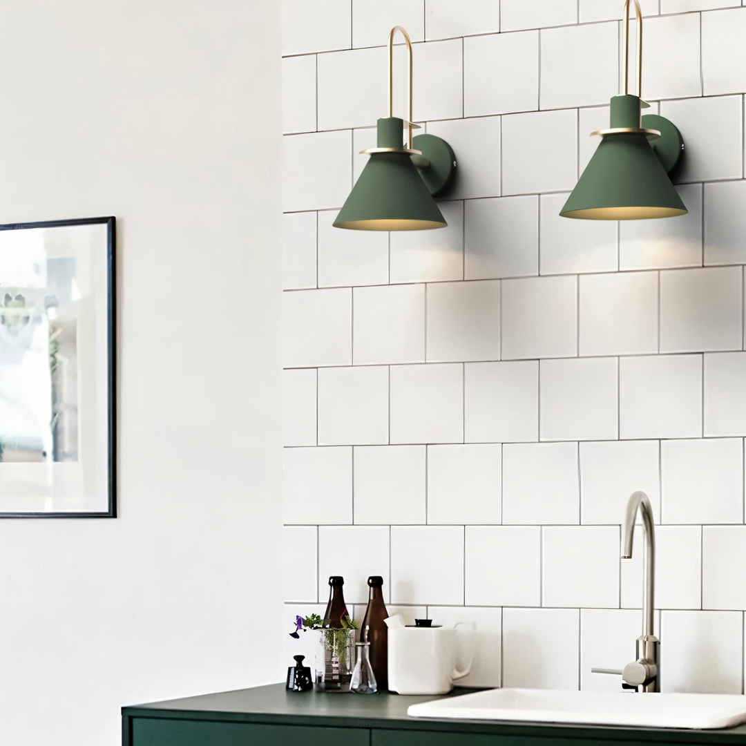 BowLift | Postmodern LED Wall Lamp with Trumpet Shaped Design