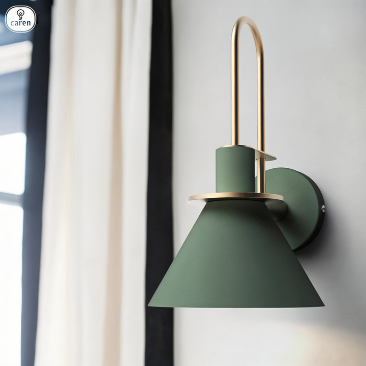 BowLift | Postmodern LED Wall Lamp with Trumpet Shaped Design