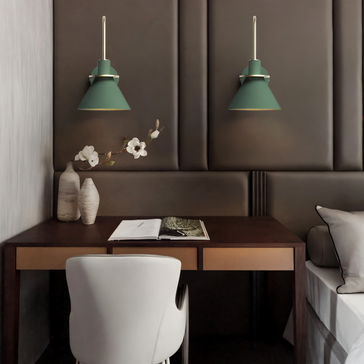 BowLift | Postmodern LED Wall Lamp with Trumpet Shaped Design