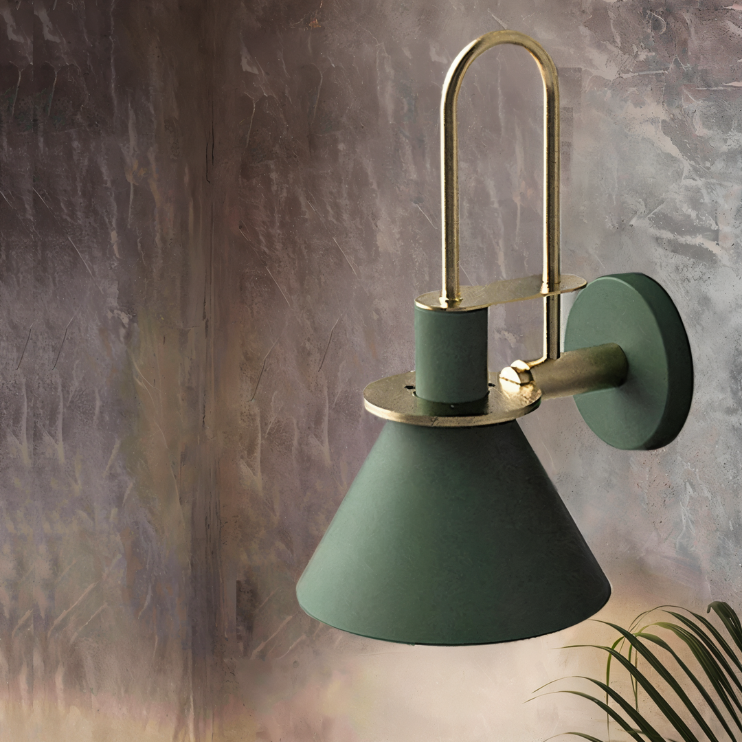 BowLift | Postmodern LED Wall Lamp with Trumpet Shaped Design