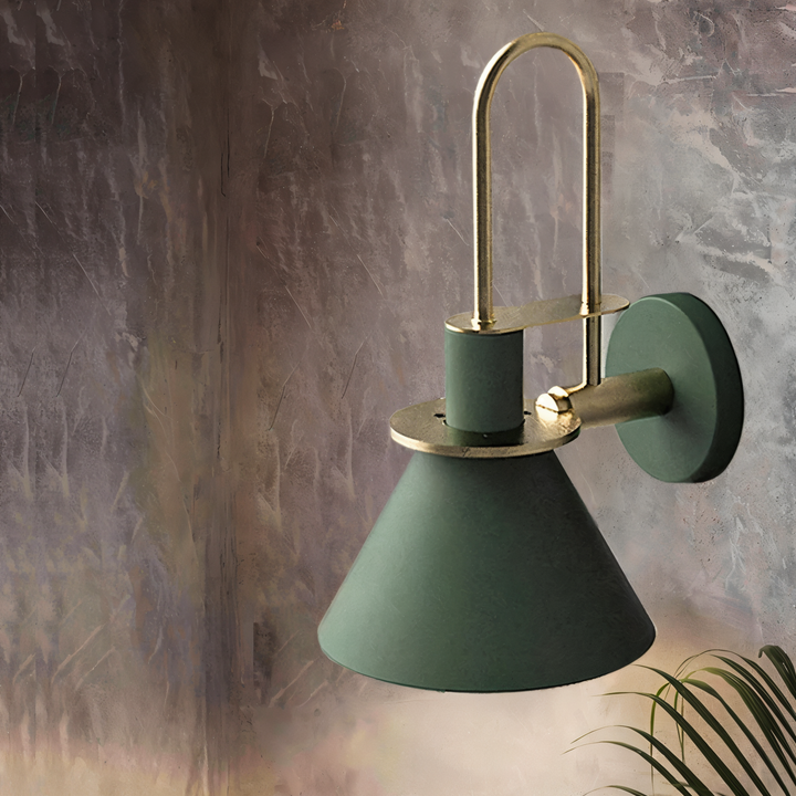 BowLift | Postmodern LED Wall Lamp with Trumpet Shaped Design