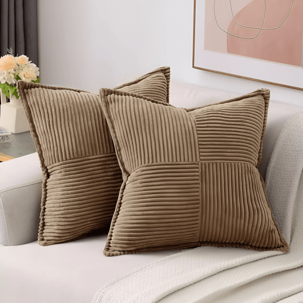 BowLift | Stain-resistant Solid Cushion Cover