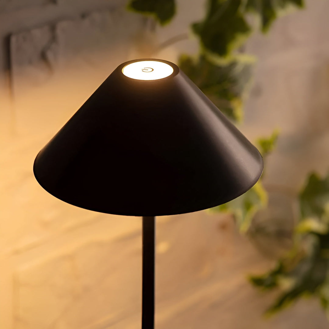 BowLift | LumiLuxe - Dimmable Nordic Cone LED Table Lamp with Touch Control