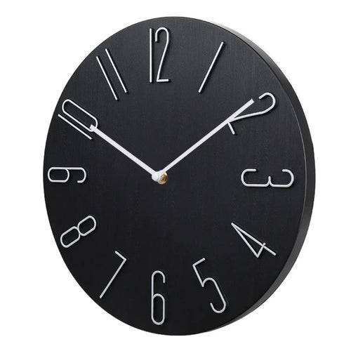 BowLift | Silencio Modern Silent Wall Clock – Minimalist Design with Quartz Movement