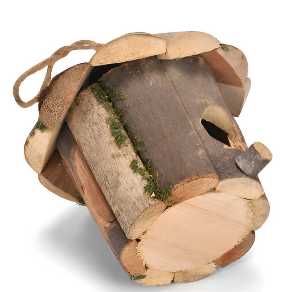 BowLift | Rustic Wooden Hummingbird Birdhouse