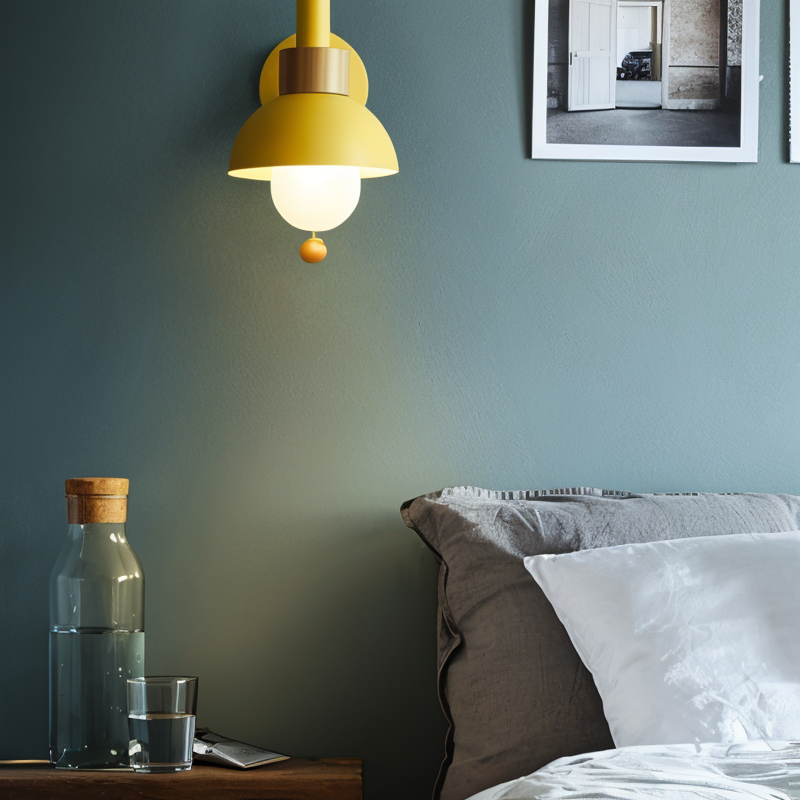 BowLift | Pastel Wall Lamp for Bedroom and Living Room