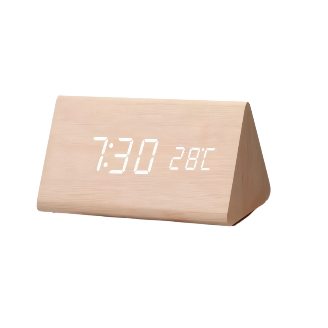 BowLift | Digital LED Alarm Clock made of Plastic