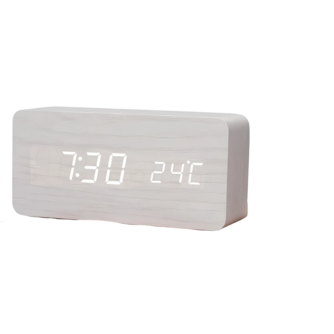 BowLift | Digital LED Alarm Clock made of Plastic