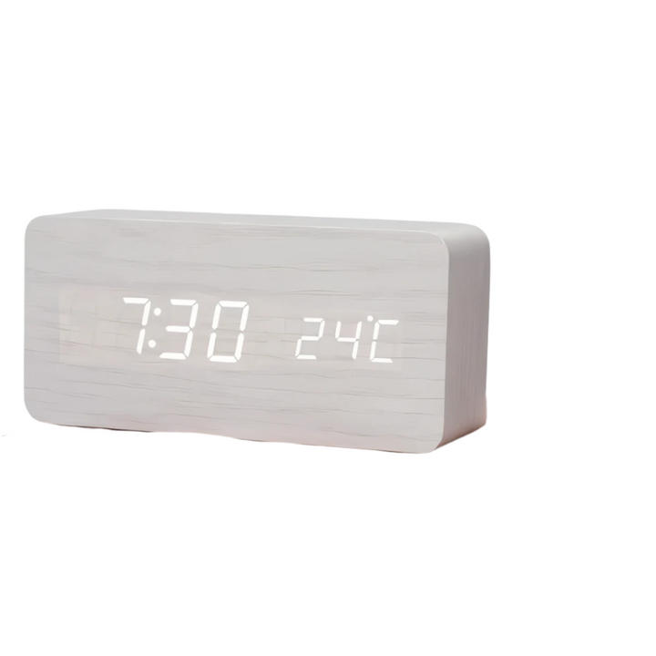 BowLift | Digital LED Alarm Clock made of Plastic