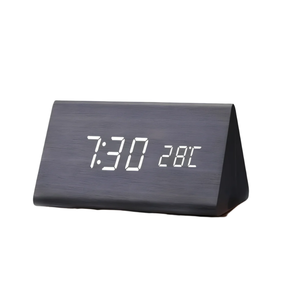BowLift | Digital LED Alarm Clock made of Plastic