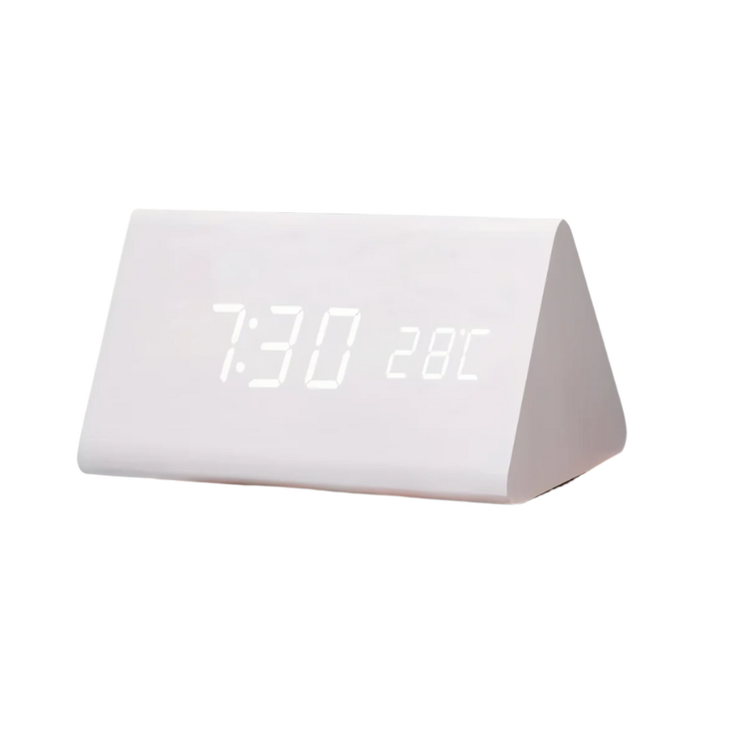 BowLift | Digital LED Alarm Clock made of Plastic