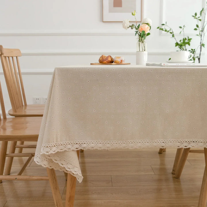 BowLift | Pastoral Cotton-Linen Tablecloth