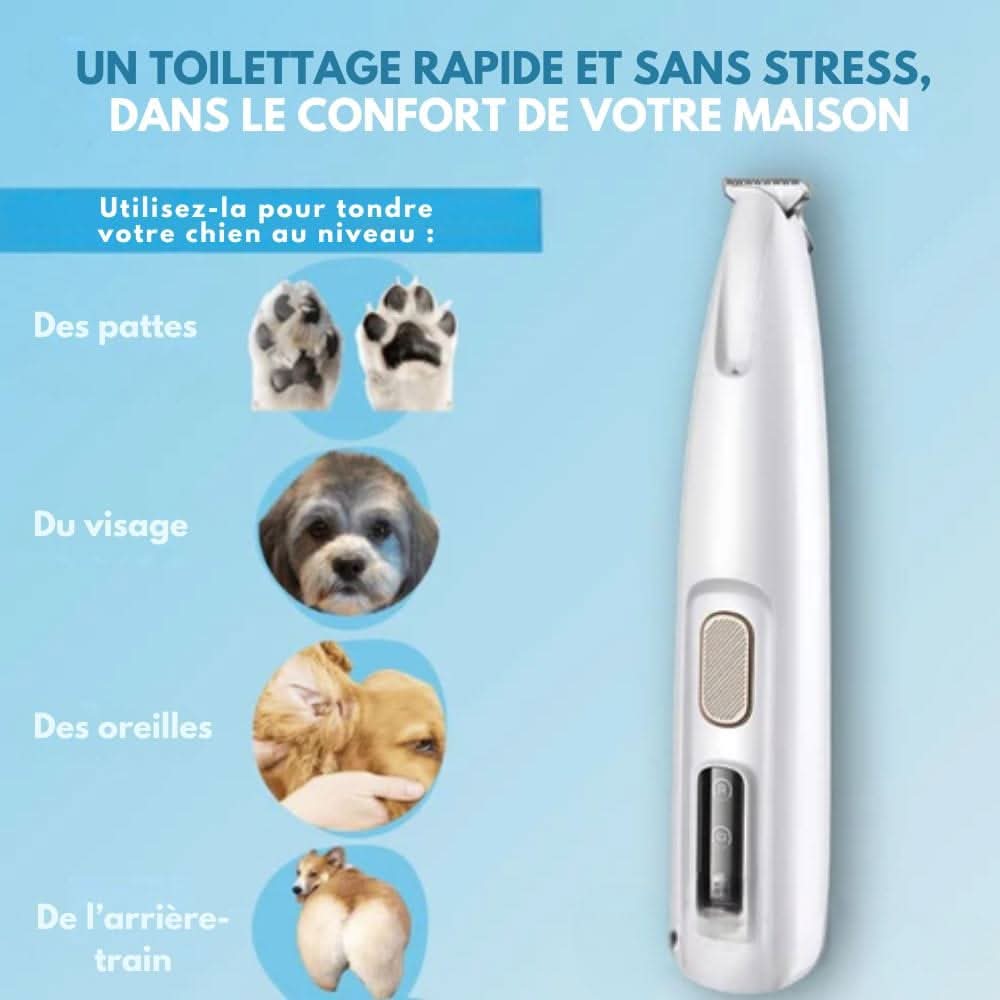 BowLift | Silent dog trimmer for clean paws & sensitive areas