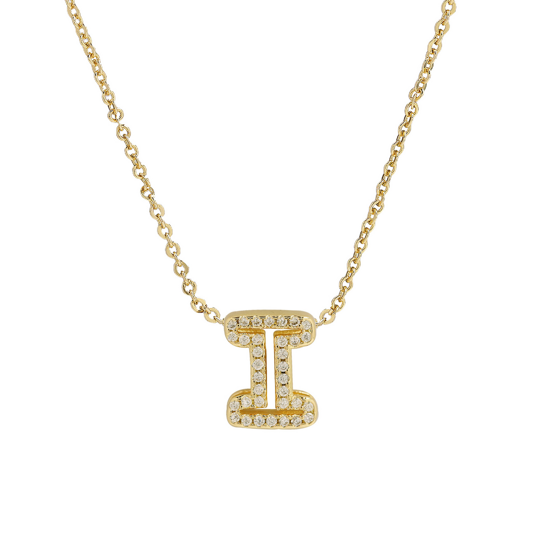 BowLift | Dazzling Diamond Initial Necklace