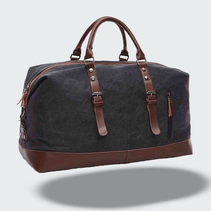 BowLift | Icon Canvas & Leather Travel Duffle Bag – 54cm