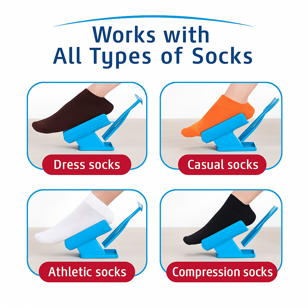 BowLift | Mobility Sock Aid Device for Easy Dressing