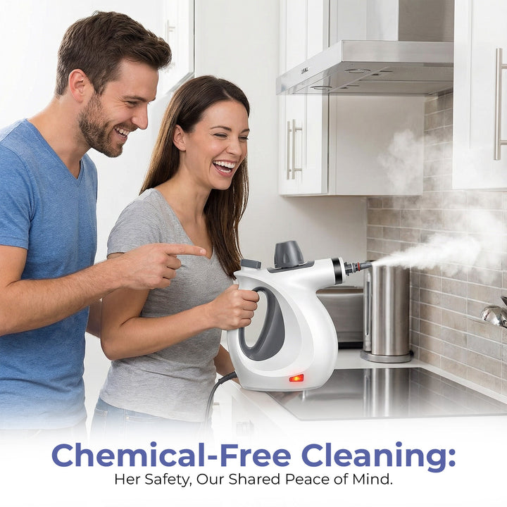 Portable Steam Cleaner – Pressurized, Multi-Purpose Use Bowlift