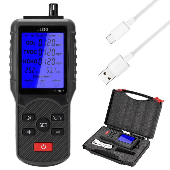 BowLift | Multifunctional Air Quality Analyzer Digital Carbon Monoxide Tester