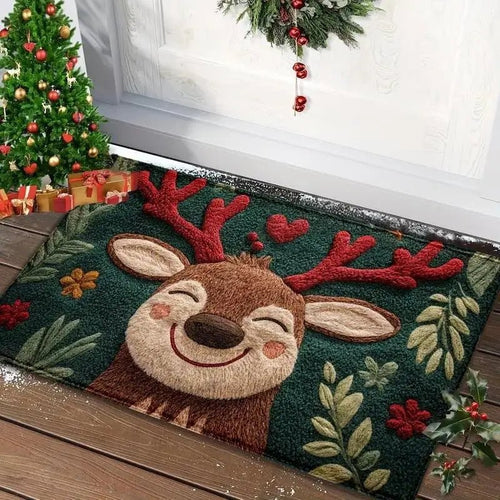 BowLift | Decorative Christmas Doormat with Cheerful Christmas Design