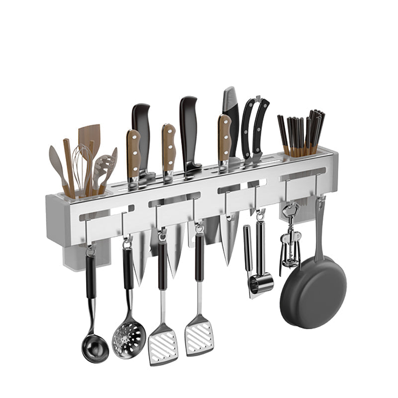 Multifunctional Kitchen Wall-Mounted Knife Holder, Utensil Organizer | Bowlift