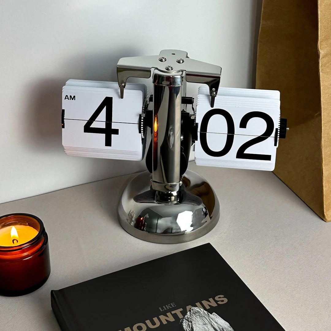 BowLift | FlipAura - Modern Flip Clock with Charm