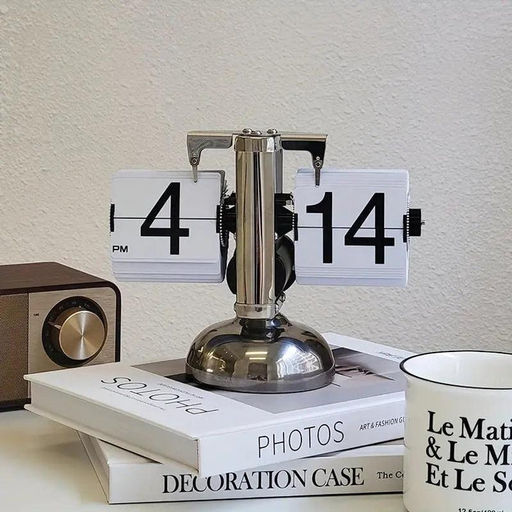 BowLift | FlipAura - Modern Flip Clock with Charm