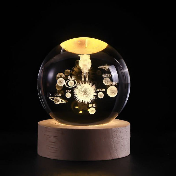 BowLift | Luminous Crystal Ball LED Night Light Decor