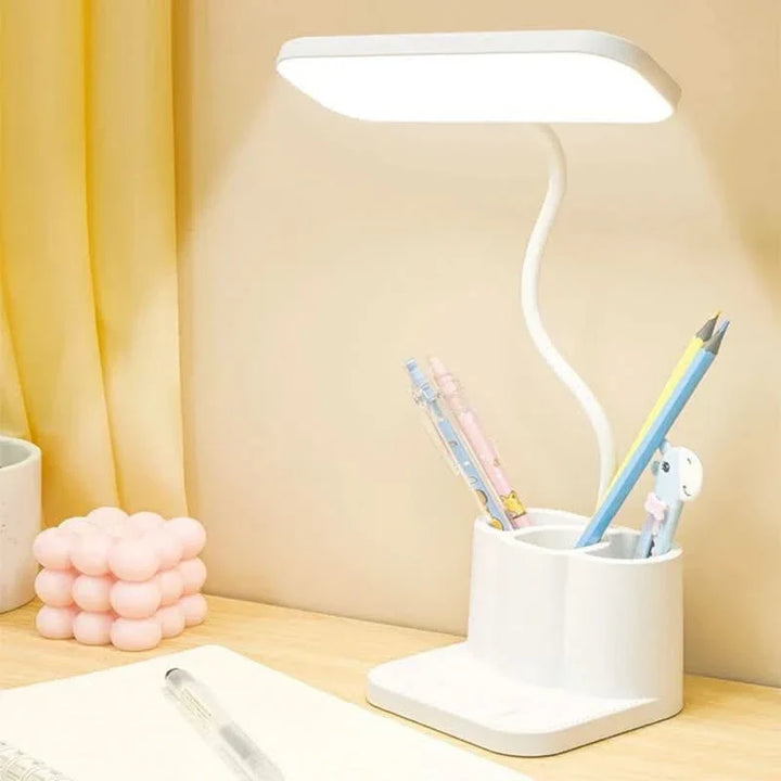 BowLift | LED Desk Lamp with Touch Dimming and USB Port