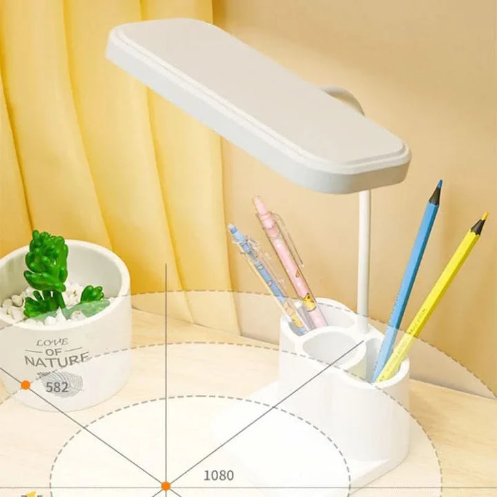 BowLift | LED Desk Lamp with Touch Dimming and USB Port