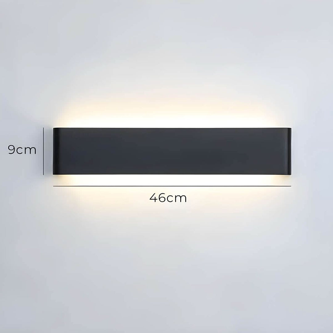 BowLift | Modern LED Wall Lamp – Elegant Aluminum & Glass Design