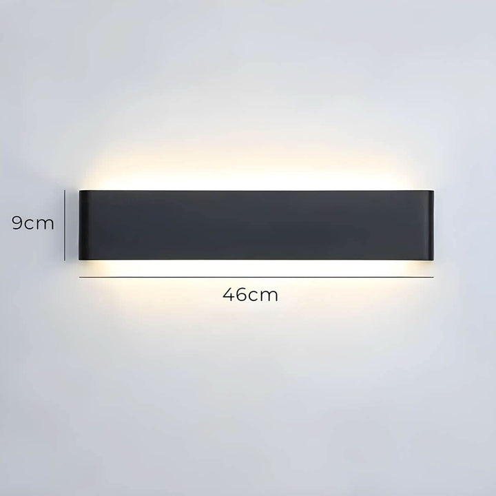 BowLift | Modern LED Wall Lamp – Elegant Aluminum & Glass Design