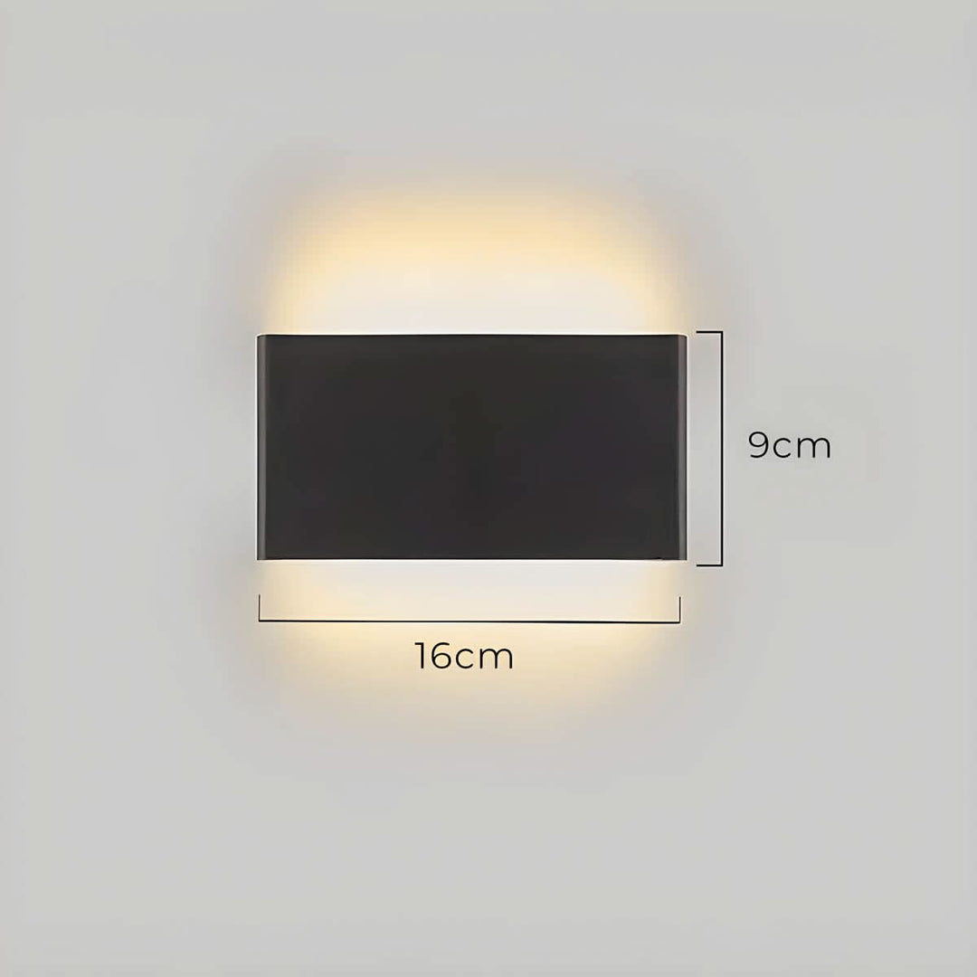 BowLift | Modern LED Wall Lamp – Elegant Aluminum & Glass Design