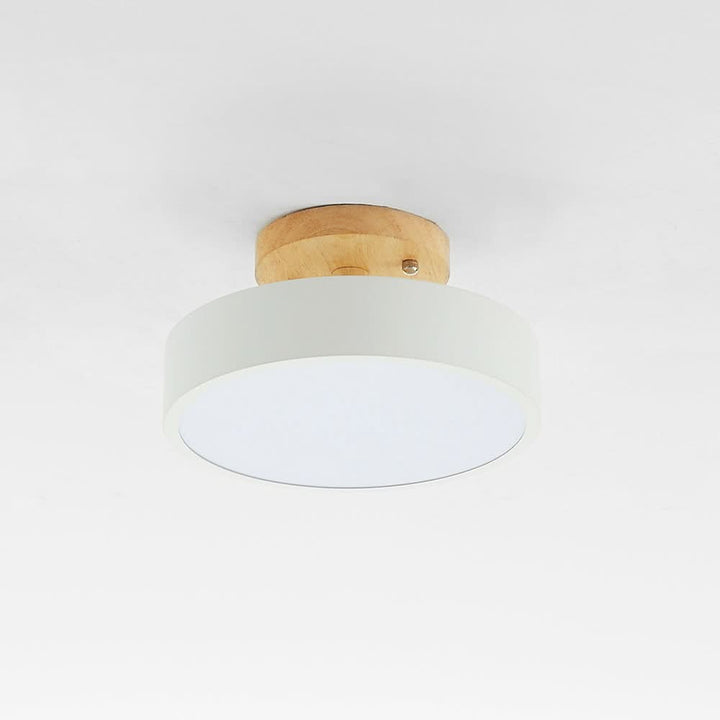 BowLift | Modern Wood LED Ceiling Light with Dimmable Function