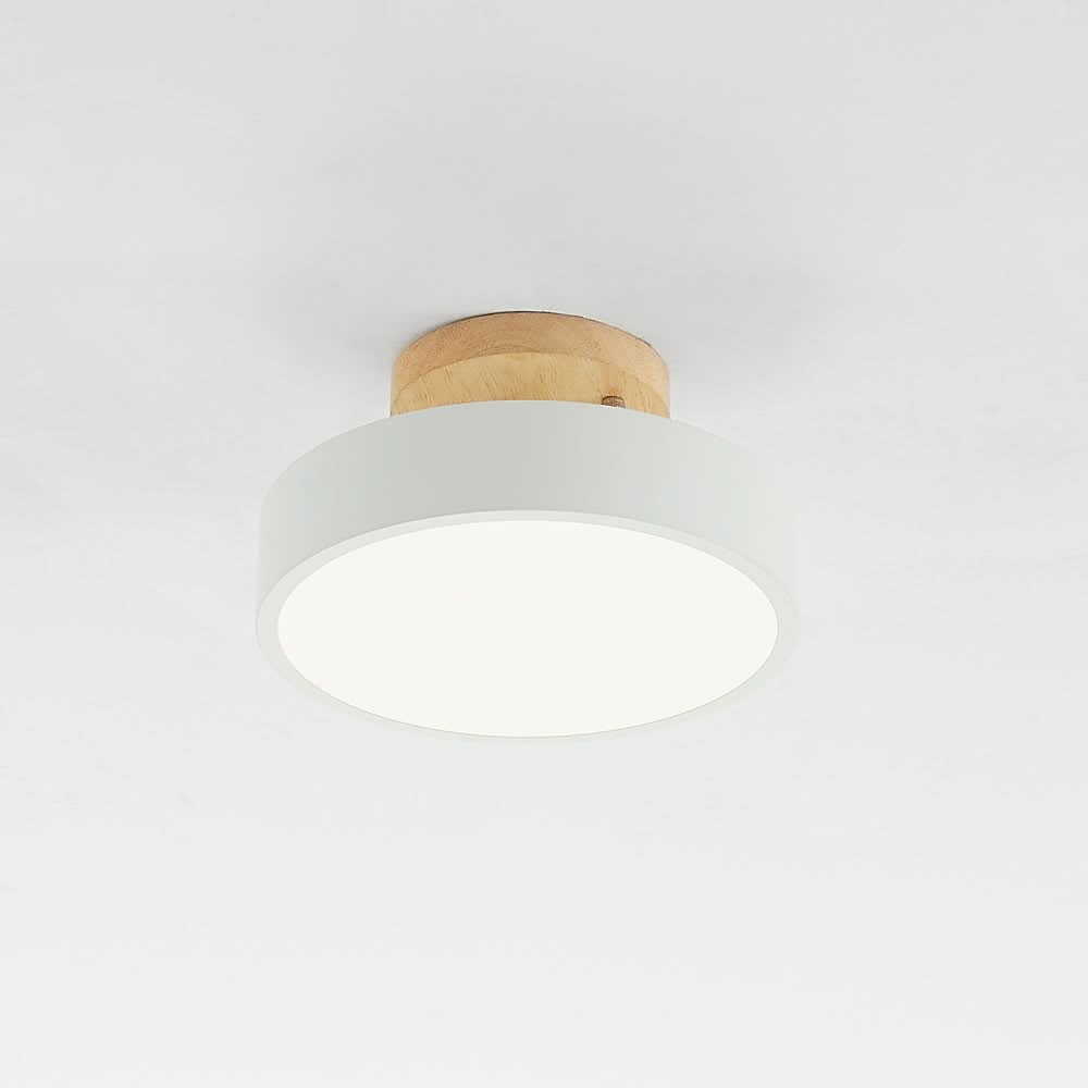 BowLift | Modern Wood LED Ceiling Light with Dimmable Function