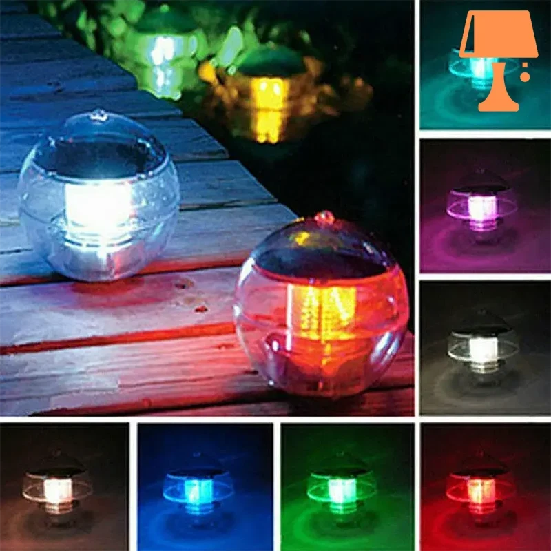 BowLift | AquaGlow - Solar-powered floating LED lights