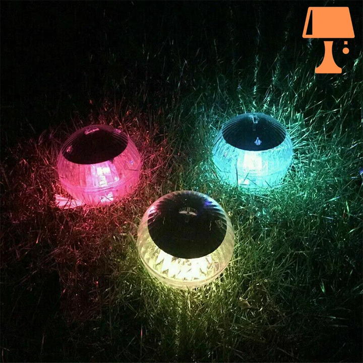 BowLift | AquaGlow - Solar-powered floating LED lights
