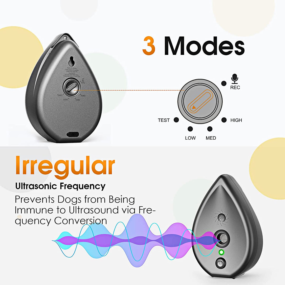 BowLift | SilentHome Ultrasonic Bark Stopper – Wireless Anti-Barking Device for Indoor Use